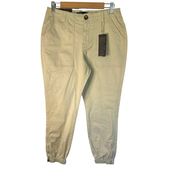 NWT FDJ Tencel Cargo Olivia Slim Ankle Utility Pants Beige 4 GorpCore StreetWear - Picture 3 of 13